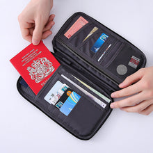 Load image into Gallery viewer, Multi Pockets Family Travel Document Bag