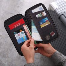 Load image into Gallery viewer, Multi Pockets Family Travel Document Bag