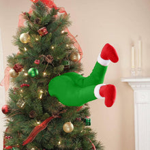 Load image into Gallery viewer, Christmas Santa Legs Decoration