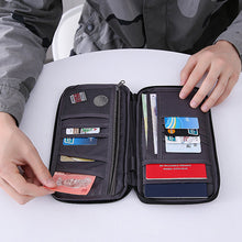 Load image into Gallery viewer, Multi Pockets Family Travel Document Bag