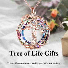 Load image into Gallery viewer, Tree of Life Necklaces Sister on the Swing