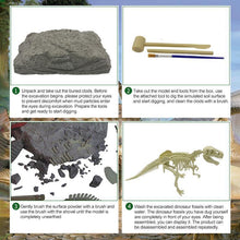 Load image into Gallery viewer, 🦖Dinosaur fossil excavation paleontology toy set