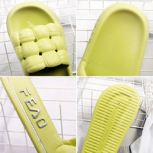 Indoor Bread Platform Slippers