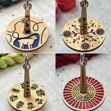 Load image into Gallery viewer, Wooden Wrist Yarn Holder