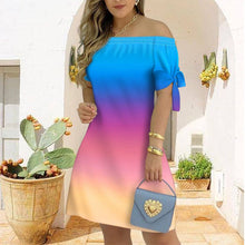 Load image into Gallery viewer, Fashion Sexy Print Dress