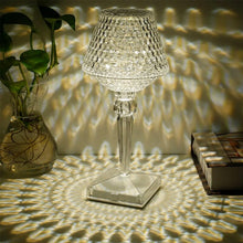 Load image into Gallery viewer, Crystal Table Lamp