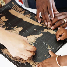 Load image into Gallery viewer, Scratch Map of the World