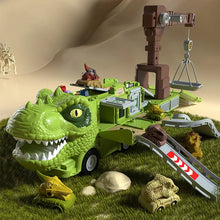 Load image into Gallery viewer, 🦖New Dinosaur Transforming Engineering Truck Track Toy Set