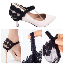 Load image into Gallery viewer, Anti-slip laces for high heels adjustable