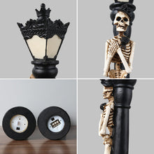 Load image into Gallery viewer, Resin Skeleton Decoration Light &amp; Skull Crow Light