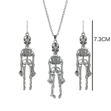 Load image into Gallery viewer, Retro Skeleton Man Necklace