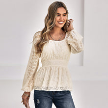 Load image into Gallery viewer, Women's Lantern Sleeve Shirt