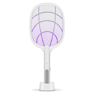 USB Rechargeable Electric Fly Swatter Large Insect Racket