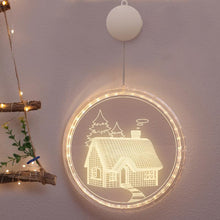 Load image into Gallery viewer, 3D Christmas Hanging Lamp