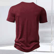 Load image into Gallery viewer, HENLEY SHORT SLEEVE SHIRT