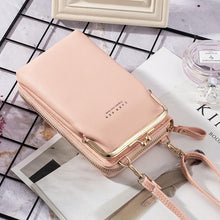 Load image into Gallery viewer, 2020 New Fashion Women Phone Bag Solid Crossbody Bag