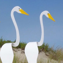 Load image into Gallery viewer, Swirl Dancing Birds Lawn Ornament Whimsical Dynamic Birds