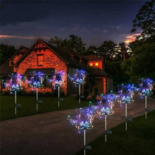 Load image into Gallery viewer, Waterproof  Solar Garden Fireworks Lamp