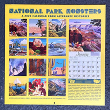Load image into Gallery viewer, 2023 National Park Monsters Calendar