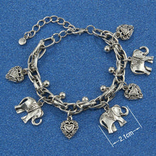 Load image into Gallery viewer, Handmade-Vintage Elephant Anklet