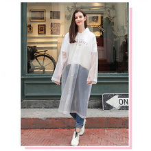 Load image into Gallery viewer, Unisex Reusable Portable Frosted Raincoat