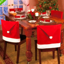 Load image into Gallery viewer, Christmas Chair Cover Decoration