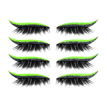 Load image into Gallery viewer, Reusable Eyeliner And Eyelash Stickers 2 in 1 (4 Pairs)