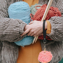 Load image into Gallery viewer, Wooden Wrist Yarn Holder