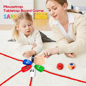 Children's Cat & Mouse Tabletop Game Set
