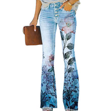 Load image into Gallery viewer, 4-Button Flare Jeans