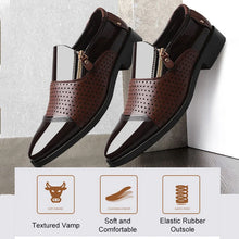 Load image into Gallery viewer, Four Seasons Men&#39;s Business Leather Shoes