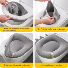 Load image into Gallery viewer, Ultra Thick Toilet Seat Cover