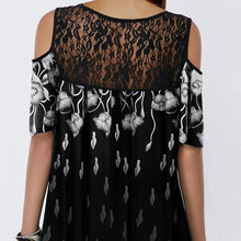 Load image into Gallery viewer, Summer Lace Printed T-shirt for Ladies