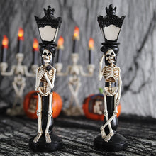 Load image into Gallery viewer, Resin Skeleton Decoration Light &amp; Skull Crow Light
