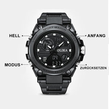 Load image into Gallery viewer, New Dual-Display Waterproof Electronic Watch