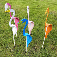 Load image into Gallery viewer, Swirl Dancing Birds Lawn Ornament Whimsical Dynamic Birds
