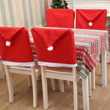 Load image into Gallery viewer, Christmas Chair Cover Decoration
