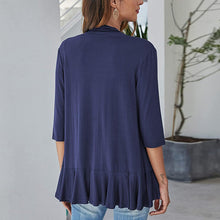 Load image into Gallery viewer, Ruffled Cardigan