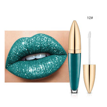 Load image into Gallery viewer, (🎄Christmas sale -50% OFF) Diamond Lip Gloss Matte To Glitter Liquid Lipstick Waterproof