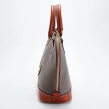 Load image into Gallery viewer, Pebble Leather Zip Zip Satchel