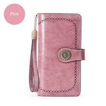 Load image into Gallery viewer, Long retro phone wallet -Cow Leather