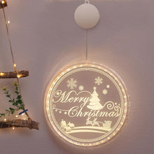 Load image into Gallery viewer, 3D Christmas Hanging Lamp