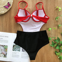 Load image into Gallery viewer, Hard one-piece jacket swimsuit