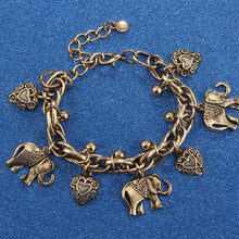 Load image into Gallery viewer, Handmade-Vintage Elephant Anklet
