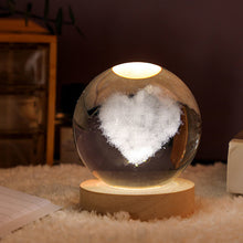 Load image into Gallery viewer, Glowing Crystal Ball Night Light