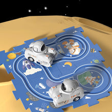 Load image into Gallery viewer, Children&#39;s Educational Puzzle Railway Car Playset