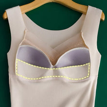 Load image into Gallery viewer, 2-in-1 Built-in Bra Thermal Underwear
