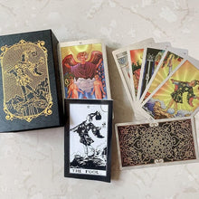 Load image into Gallery viewer, 🔮Explore the Mystical World of Tarot Gold Foil Tarot🔮