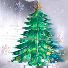 Load image into Gallery viewer, Christmas Tree 3D Pop-up Card
