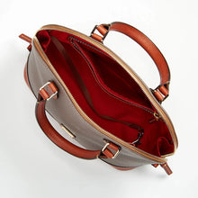 Load image into Gallery viewer, Pebble Leather Zip Zip Satchel